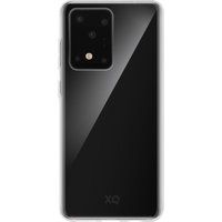 xqisit phantom glass galaxy s20 ultra case - clear transparent