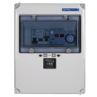 cuadro de proteccion de bomba monofasica y luz con diferencial - quadro electrico