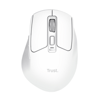 mouse trust wireless niven bt24ghz 7 botones 800-3200dpi recargable color blanco