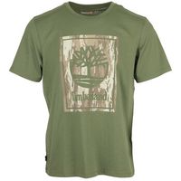 timberland camiseta camo short sleeve tee para hombre