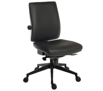 TEKNIK Ergo Plus Ultra Faux-Leather Operator Chair - Leather Look