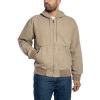 dickies cazadora chaqueta bomber con capucha y lona sin forro para hombre