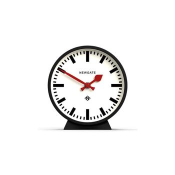 Reloj de repisa en negro