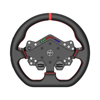 PXN W DS R2 Volante de carreras para juegos compatible con bases VD4/VD6/VD10, liberación rápida, 4 palancas de cambios,