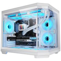 mars gaming mc-3tcorem caja gaming custom microatx triple cristal templado camara dual usb-c blanca