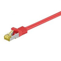 goobay cable de red sftp cat7 rojo 05m
