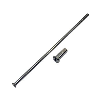 Radio de rueda 4x153mm completo inox