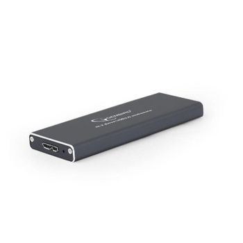 Caja externa SSD Gembird EE2280-U3C-01 M.2 Aluminio Negro USB 3.2 Gen 1