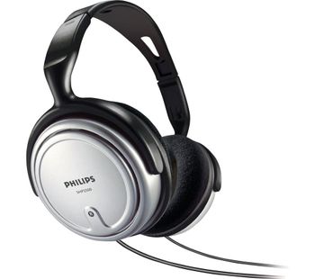 PHILIPS SHP2500 Headphones - Black, Black