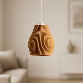 Lámpara De Techo Modelo Diem Bbb Beige Cable De Seda Trenzado Blanco Embellecedor Florón De Techo Blanco Luz Led E27