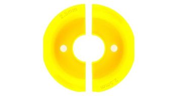 Fox float x2 2 5mm reductor de carrera amarillo