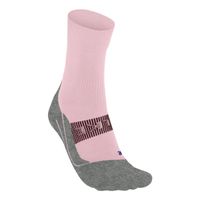 falke ru4 endurance cool calcetines para correr mujeres - rosa gris