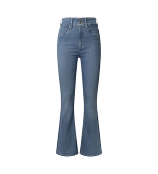 Pepe Jeans para mujer. PL205010ND0 Jeans Flare Contour Uhw azul (28/32), Casual, Algodón, Denim