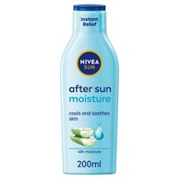 nivea sun moisturising aftersun lotion aloe vera
