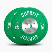 placa de competicion suprfit pro par - 10 kg