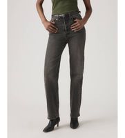 levis para mujer 79078-0051 jeans ribcage full length negro 3032 casual algodon denim