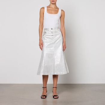 MAX&Co. Cabreo Cotton-Drill Skirt - UK 10