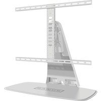 sanus wstv1-w2 swivel tv stand with bracket - white white
