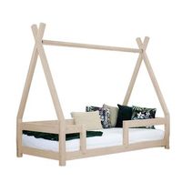 cama cabana infantil nakana 120 x 180 beige