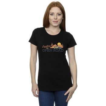 Disney Camiseta Cars Explore The Open Road para mujer