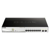 switch d-link dgs-1210-10mp 8 puertos gigabit poe 130w 2 sfp gestionado l2