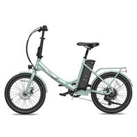 bicicleta electrica urbana fafrees f20 lasting sensor de par 36 v 250 w 182 ah color verde menta
