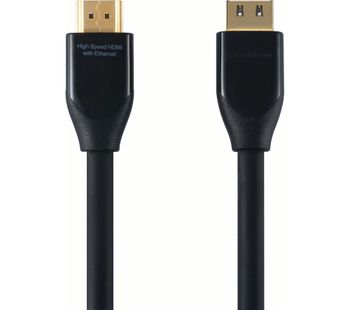 SANDSTROM Level 1 HDMI Cable with Ethernet - 3 m, Black