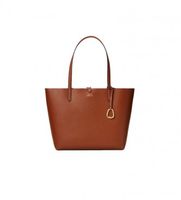 lauren ralph lauren para mujer 431795329002 bolso reversible tote medium marron -28x406x127cm- osfa casual poliuretano