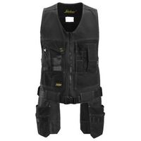 snickers workwear-42540404004-4254 chaleco porta-herramientas canvas negro talla s