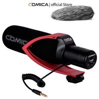 microfono para camara comica cvm-v30 pro microfono de condensador supercardioide para camaras dslr canon nikon sony panasonic