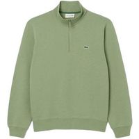 sudadera lacoste classic fit verde tomillo