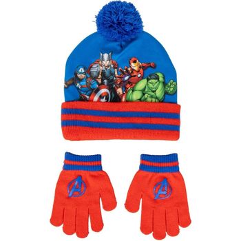 Disney Gorro Set De Invierno Guantes Y Gorro con Pompón Corazon para niña
