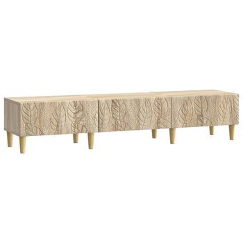 Mueble De Tv 147 X 34,5 X 30 Cm Roble Sonoma Vidaxl