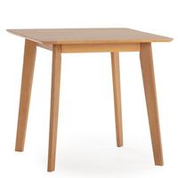 mesa de comerdor pomago 80x80 cm color roble