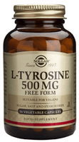 solgar l-tirosina 500 mg 50 capsulas vegetales