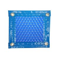 cobertor solarmanta termica de 600 micras economica con refuerzo en todo el contorno de 5 x 65m