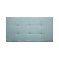 cabecero poliester botones verde azulado 180x80cm - cama 160170
