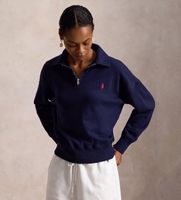 polo ralph lauren para mujer 211b18686003 jersey de felpa ligera con cremallera marino xxl casual algodon