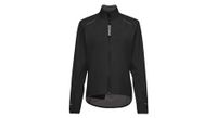 chaqueta cortaviento gore wear spinshift negra para mujer