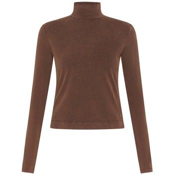 Deha Abrigo Marbled High Neck para mujer
