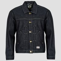 dickies cazadora vaquera selvedge pleated denim jacket raw para hombre