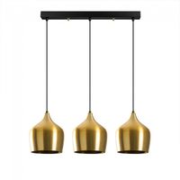 regleta de techo momo 22 oro 3 luces