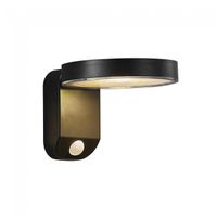 aplique led solar con sensor rica round 5w
