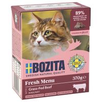 bozita trocitos en gelatina 12 x 370 g - carne de vacuno picada