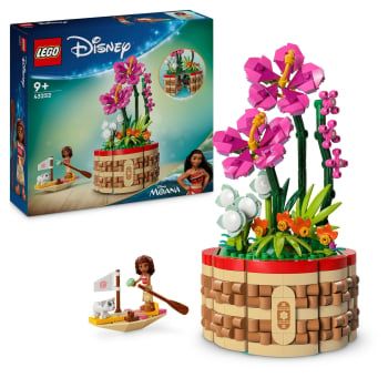 LEGO Disney Princess Maceta de Vaiana, Juguete de construcción +9 años - 43252