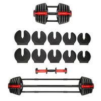 hms sgr40 pro set 2en1 juego de barra ajustable 435kg