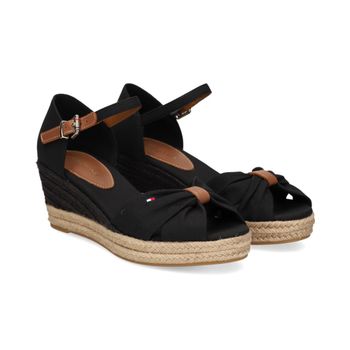 Tommy Hilfiger Alpargatas Mujer - Negro Talla 39