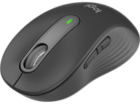 reacondicionado seminuevo muy bueno raton inalambrico - logitech m650 signature clics silenciosos botones personalizables bluetooth-usb