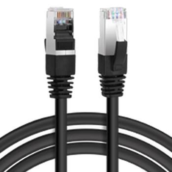 Aigostar Cable Ethernet Cat7 de 10M, Cable de Red Redondo RJ45 Gigabit LAN de Alta Velocidad, de10Gbps y 600Mhz para Switch, Rúter, Módem, Panel de Conexión, PC (Negro)