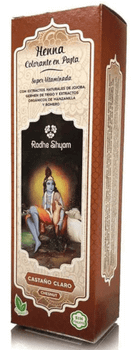 Radhe Shyham Henna en Pasta Castaño Claro 200 ml